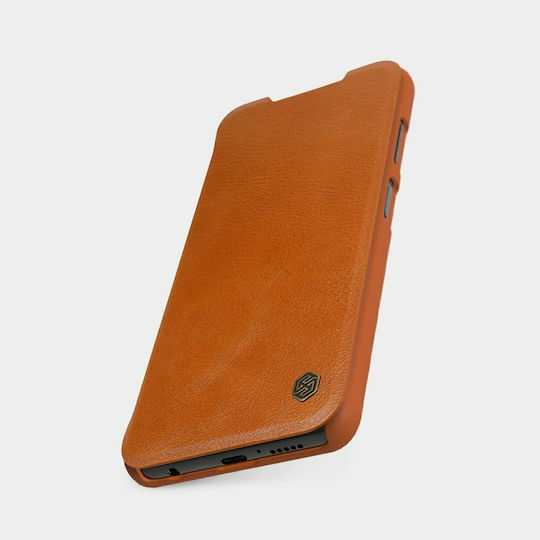 Nillkin Qin Book Synthetic Leather Brown (Poco X3 NFC / X3 Pro)