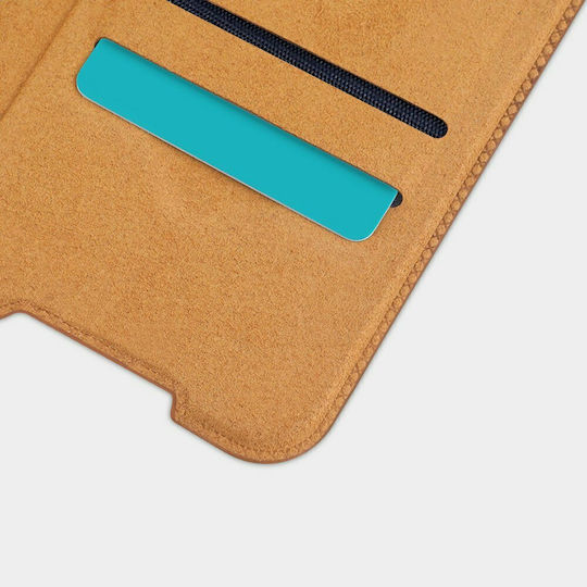 Nillkin Qin Book Synthetic Leather Brown (Poco X3 NFC / X3 Pro)