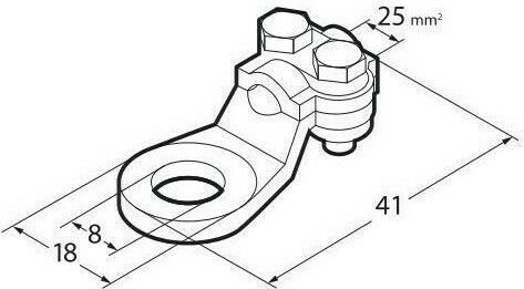 Lampa Boat Battery Terminal