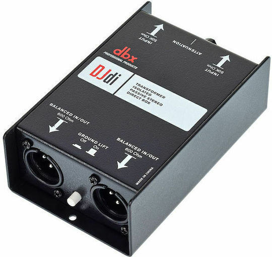 DBX DJdi Пасивен DI Box 2 Канала
