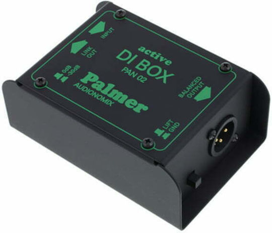Palmer Pan 02 Active 1 Channel DI Box with Battery