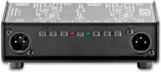 ART Pro Audio DADB Aktiv DI Box 2 Kanäle mit Batterie und Phantom Power