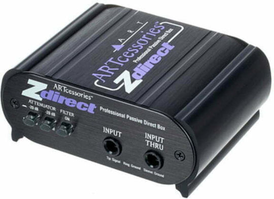 ART Pro Audio Z-DIRECT Παθητικό DI Box 1 Καναλιού