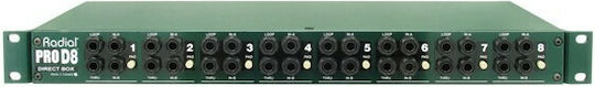 Radial ProD8 Παθητικό DI Box 2 Καναλιών