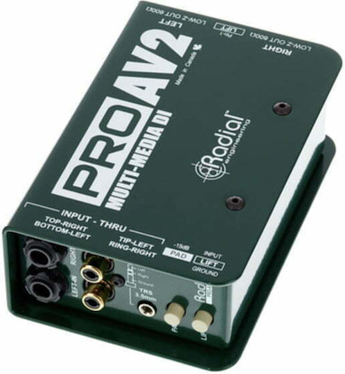 Radial PRO-AV2 Пасивен DI Box 2 Канала