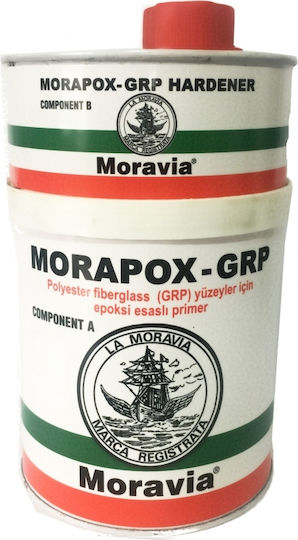 Moravia Marine Paint Primer Antifouling and Polyurethane Colour for Polyester Boats 2.5lt 2.5lt Pink