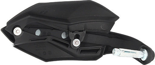 Acerbis Motorcycle Protective Hand Guards Argon in Black Colour