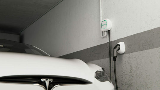 Wallbox Pulsar Plus OCPP Montat pe perete Trei faze Stație de încărcare pentru mașini electrice 22kW cu Cablu încorporat Tipul 2 (PLP1-0-2-4-9-001-C)