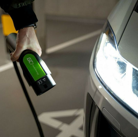 Green Cell Electric Car Single Phase Charging Station Cable 5m Type 2 - Type 2 EV13