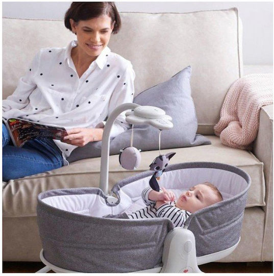 Tiny Love Elektrisch Baby Relax Napper mit Vibration Grey für Kind bis 18kg