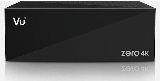 VU+ Δορυφορικός Αποκωδικοποιητής Zero 4K UHD DVB-S2X με Λειτουργία Εγγραφής PVR σε Μαύρο Χρώμα