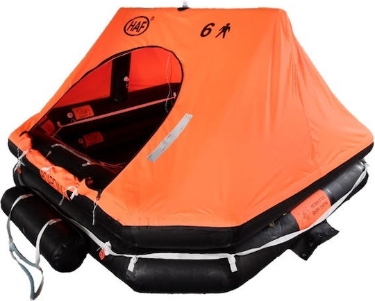 Eval Liferaft Inflatable Lifejacket Design Recreation / Iso 9650-1 6 Person Type / Case 03563-06V