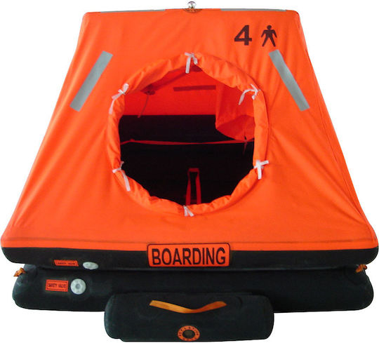 Eval Liferaft Inflatable Lifejacket Design Recreation / Iso 9650-1 6 Person Type / Case 03563-06V