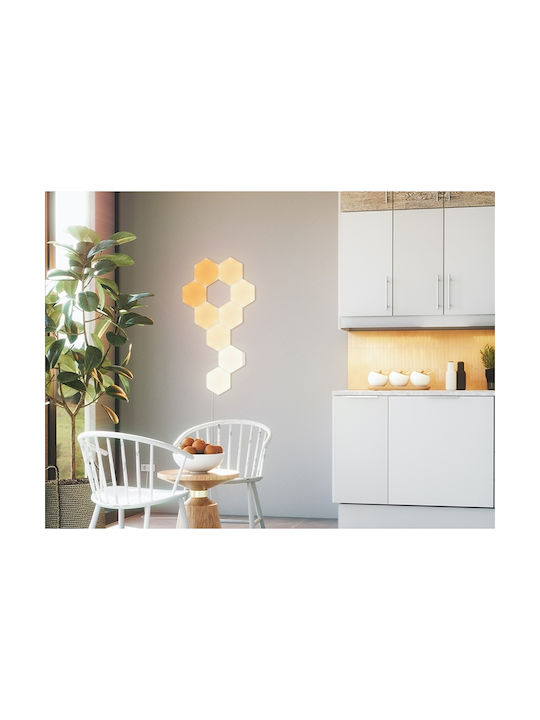 Nanoleaf Διακοσμητικό Φωτιστικό Shapes Hexagons Smarter LED RGB Hexagon