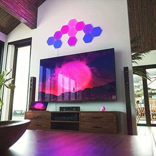 Nanoleaf Διακοσμητικό Φωτιστικό Shapes Hexagons Smarter Hexagon