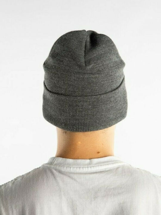 Batwing Beanie Männer Beanie Gestrickt in Gray Farbe