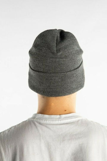 Batwing Beanie Männer Beanie Gestrickt in Gray Farbe
