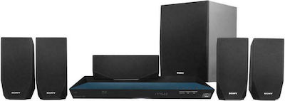 Sony Пълен комплект за домашно кино 5.1 BDV-E2100 BDVE2100.CEL 1000W Вграден WiFi Черно