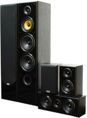 Taga Harmony Heimkino-Lautsprecherset 5 TAV-606 SE 150W Schwarz