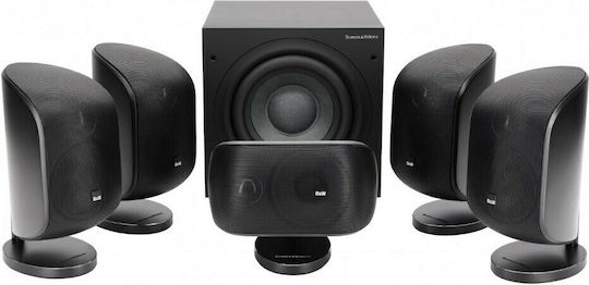 Bowers & Wilkins Heimkino-Lautsprecherset 5.1 MT-50 20W Schwarz