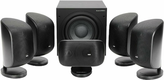 Bowers & Wilkins Heimkino-Lautsprecherset 5.1 MT-50 20W Schwarz