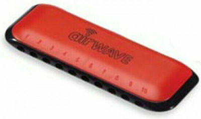 Suzuki Διατονική Φυσαρμόνικα AW-1 Airwave Red Τονικότητας C (Do) Ματζόρε