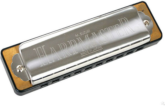 Suzuki Diatonisch Mundharmonika Harpmaster Tonart D (Re) Major