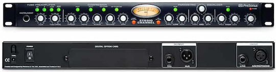 Presonus Studio Channel Microphone Preamplifier Mono with Phantom Power & 1 XLR Input