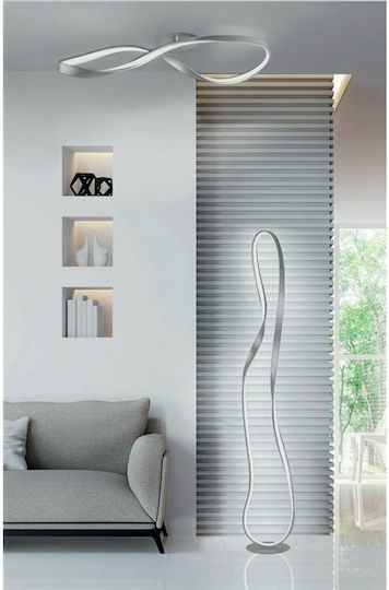 Ondaluce Spark Deckenleuchte 85cm Weiß mit Integrierter LED