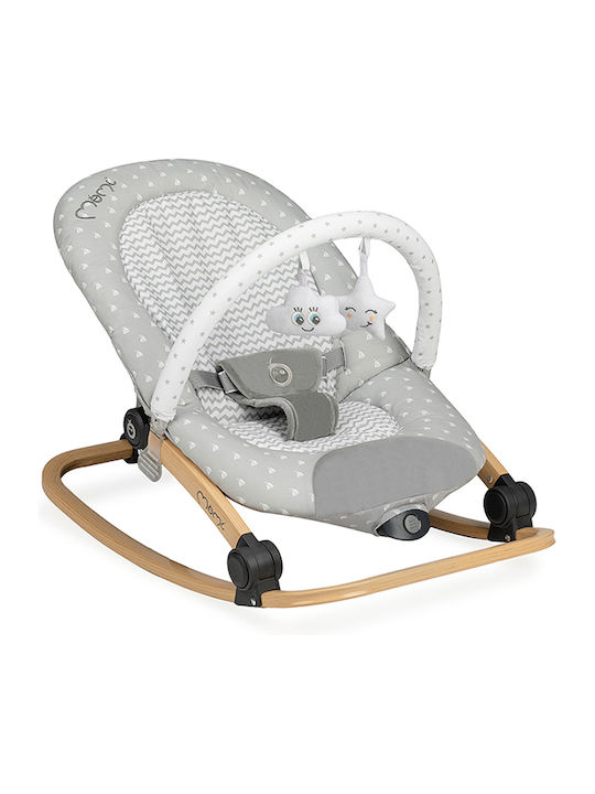Momi Ηλεκτρικό Relax Μωρού Lumiwood με Μουσική και Δόνηση Stars για Παιδί έως 9kg