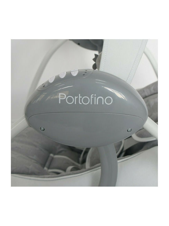 Lorelli Electric Baby Relax Swing Portofino with Music Beige for Child up to 9kg