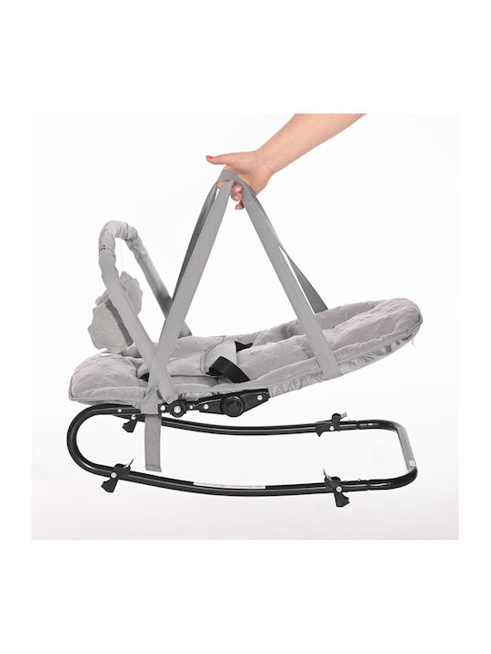 Lorelli Manual Baby Relax Eliza Luxe Frosty Green Stars for Child up to 9kg