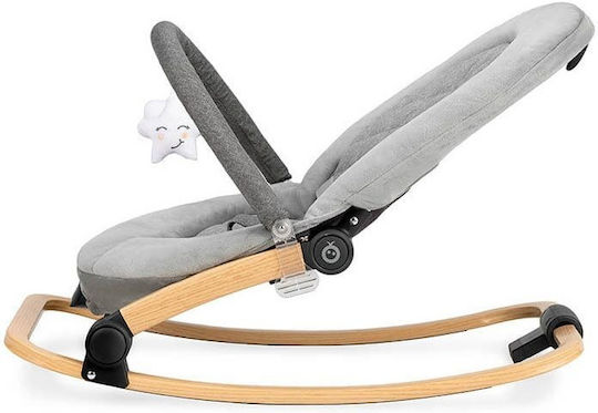 Momi Electric Baby Relax Lumiwood with Music and Vibration Gray for Child up to 9kg