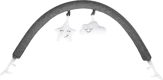Momi Electric Baby Relax Lumiwood with Music and Vibration Gray for Child up to 9kg