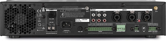 Power Dynamics PDV360MP3 Integrated Microphone Amplifier with 4 Zone 360W/100V 5 Channel 3 / XLR Input USB/FM/Bluetooth