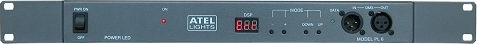 Atel Lights D46 DMX Dimmer for Lighting Console with 6 Control Channels / 1 XLR Input with Rack Rack Mount