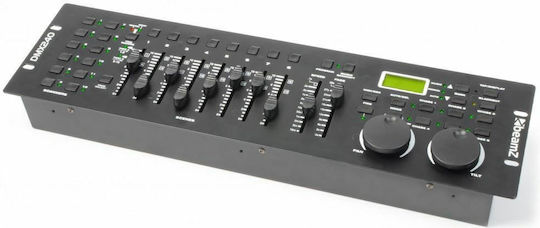 BeamZPro DMX-240 DMX Controller Κονσόλα Φωτισμού με 192 Κανάλια Ελέγχου / 1 Είσοδο XLR με Τοποθέτηση Rack