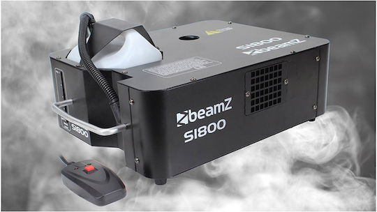 BeamZPro S1800 Fog Machine 1800W Wired Remote Compatible with DMX Control