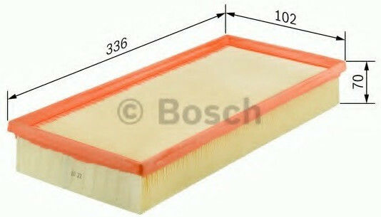 Bosch Car Air Filter for Citroen Berlingo / C2 Peugeot 207