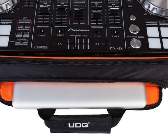 UDG Ultimate MIDI Controller Rucksack Groß MK2 Schwarz/Orange Innen