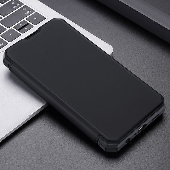 Dux Ducis Skin Pro Buchen Sie Synthetisches Leder Schwarz (Galaxy A52 / A52s)