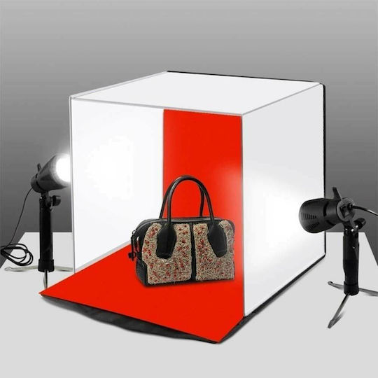 Puluz Photo Box with Multiple Backrounds Black/White 40x40x40cm