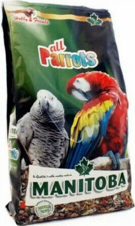 Manitoba All Parrots Food for Big Parrots for Medium 2kg