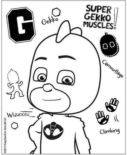 Malbuch Pj Masks