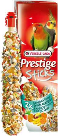 Versele Laga Prestige Sticks Food Sticks for Medium Parrots Exotic Fruit για Παπαγάλους 70gr 2τμχ 140gr