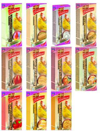 Vitapol Smakers Hrană În Stick Pentru Canare Pentru Pteroza 50gr 50gr