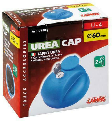 Lampa U-4 Τάπα Αυτοκινήτου για AdBlue® 60mm Μπαγιονέτ με Κλειδί