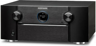Marantz SR7013 Heimkino-Verstärker 4K 9.2 Kanäle 125W/8Ω 165W/6Ω mit HDR und Dolby Atmos Schwarz