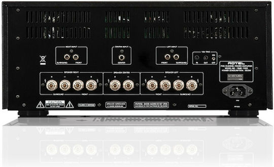 Rotel RMB-1555 Leistungsverstärker Hi-Fi-Verstärker Stereo 120W/8Ω Schwarz