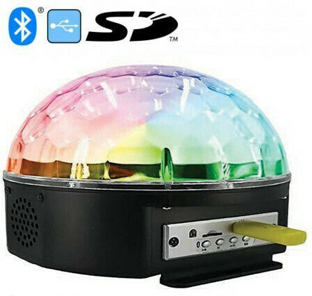 Lightex Intelligenter Projektor Dekorative Tischlampe DiscoBall LED RGB Party Licht Lightex Intelligenter Projektor Dekorative Tischlampe DiscoBall LED RGB Party Licht